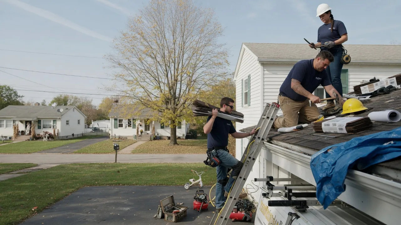 Local Roofing Contractors in Logan, IL near me